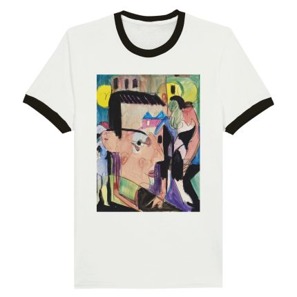 Expressionist Art  Unisex Ringer T-shirt