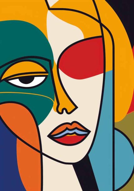 Abstract Illustration AI Print Wall Art Poster