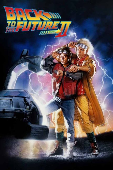 Back to the Future Part II 1989 Movie Poster Wall Art