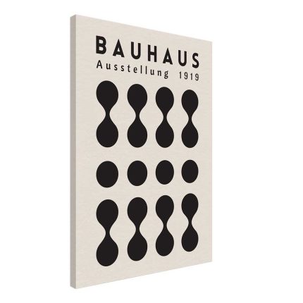 Bauhaus Exhibition Wall Art Canvas Print