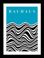 Bauhaus Exhibition Wooden Framed Poster Wall Art
