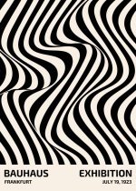 Bauhaus Exhibition Wall Art Poster Aluminum Print