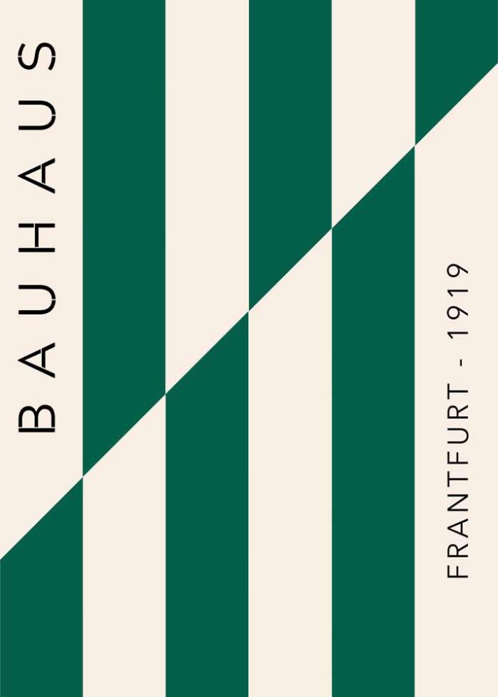 Bauhaus Exhibition Wall Art Poster - Image 1