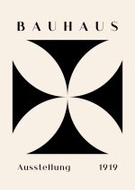 Bauhaus Exhibition Wall Art Poster Aluminum Print