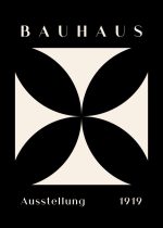 Bauhaus Exhibition Wall Art Poster Aluminum Print