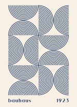 Bauhaus Exhibition Wall Art Poster Aluminum Print