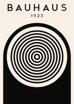 Bauhaus Exhibition Wall Art Poster Aluminum Print