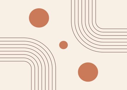 Boho Abstract Print Wall Art Poster