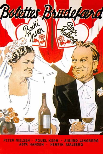 Bolettes Brudefærd 1938 Movie Poster Wall Art