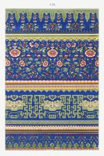 Chinese Botanical Floral Print Wall Art Poster