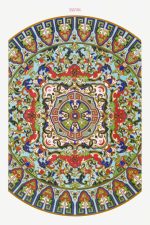 Chinese Botanical Floral Print Wall Art Poster