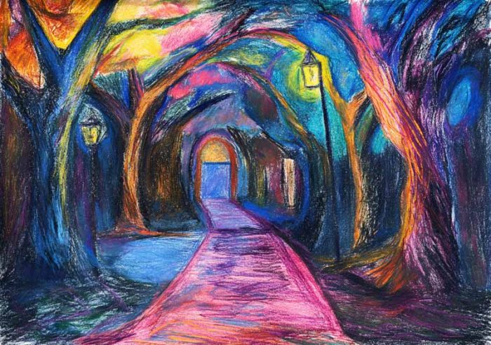 Expressionism Art AI Print Wall Art Poster - Image 1