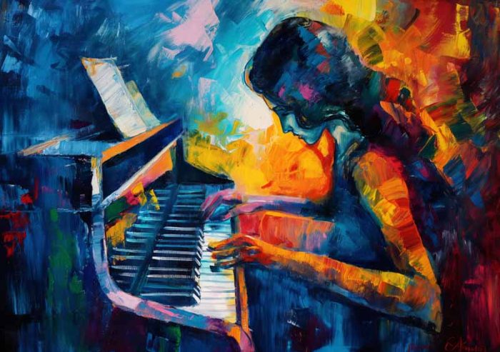 Expressionism Art AI Print Wall Art Poster - Image 1