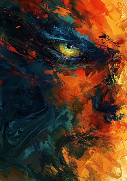 Expressionism Art AI Print Wall Art Poster