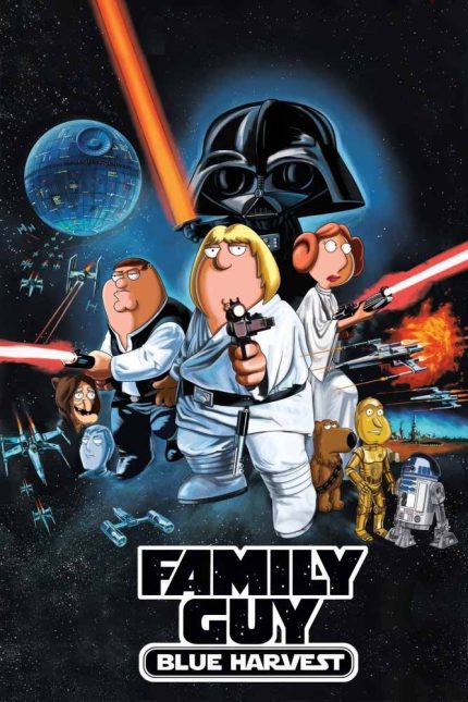 Family Guy Presents Blue Harvest 2008 Movie Poster Wall Art