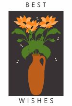 Flower Market Botanical Flower Print Wall Art Poster