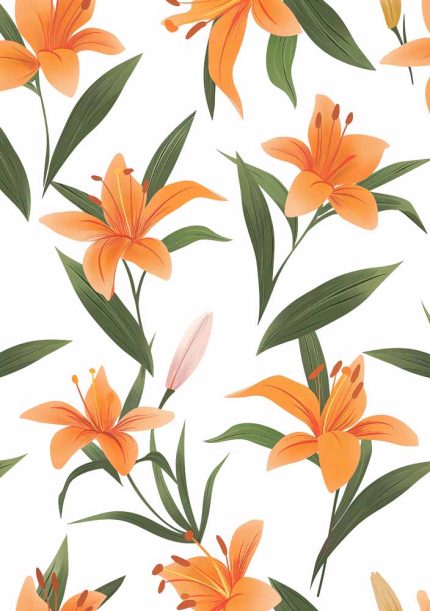 Floral Botanical Flower Print Wall Art Poster