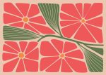 Floral Botanical Flower Print Wall Art Poster