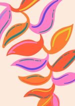Floral Botanical Flower Print Wall Art Poster