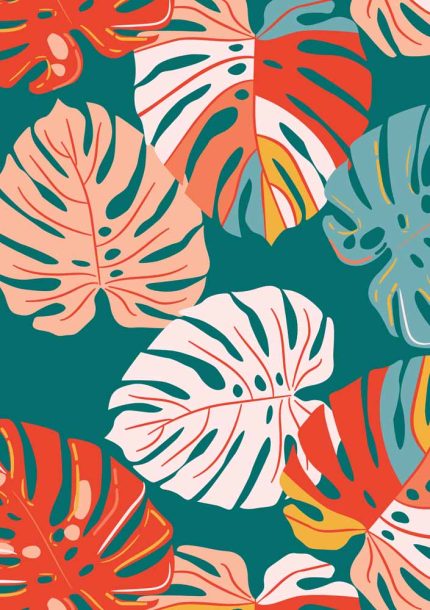 Floral Botanical Flower Print Wall Art Poster
