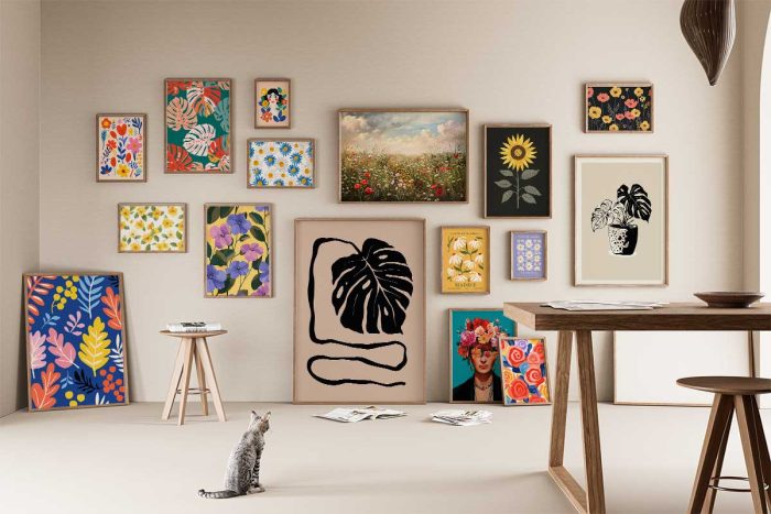 Wildflower Meadow Painting - Colorful Floral Field Art Print - Image 2