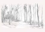 Forest Field AI Print Wall Art Poster