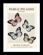Picasso Print  Wooden Framed Poster Wall Art