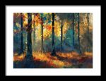 Framed Poster Forest Field AI Poster Wall Art Framed Poster