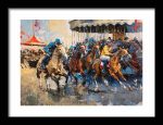 Framed Poster Impasto Oil painting AI Poster Wall Art Framed Poster