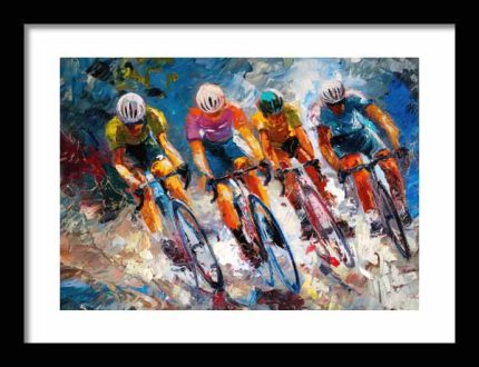 Framed Poster Impressionism Art AI Poster Wall Art Framed Poster