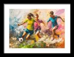 Framed Poster Impressionism Art AI Poster Wall Art Framed Poster