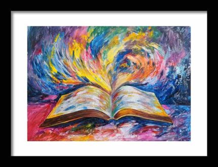 Framed Poster Impressionism Art AI Poster Wall Art Framed Poster