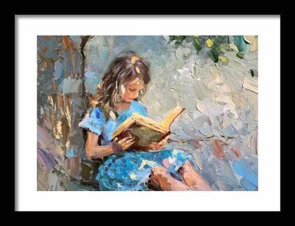 Framed Poster Impressionism Art AI Poster Wall Art Framed Poster