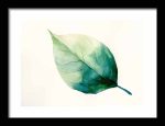 Framed Poster Leaf AI Poster Wall Art Framed Poster