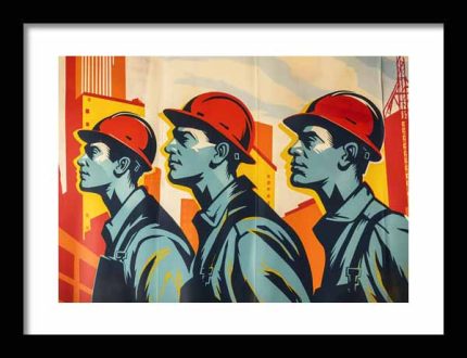 Framed Poster Pop Art AI Poster Wall Art Framed Poster