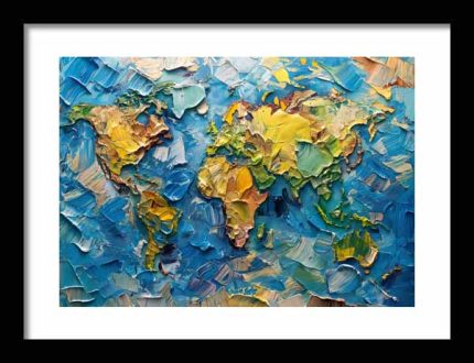 Framed Poster Pop Art AI Poster Wall Art Framed Poster