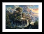 Framed Poster Realism Art AI Poster Wall Art Framed Poster