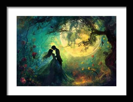Framed Poster Romanticism Art AI Poster Wall Art Framed Poster