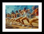 Framed Poster Vintage Photo AI Poster Wall Art Framed Poster