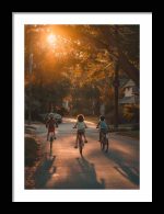 Framed Poster Vintage Photo AI Poster Wall Art Framed Poster