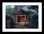 Framed Poster pixel Art AI Poster Wall Art Framed Poster
