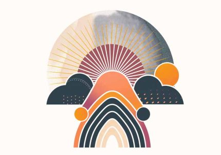 Geometric Minimal Art AI Print Wall Art Poster