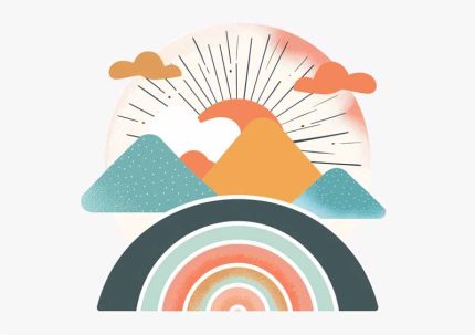 Geometric Minimal Art AI Print Wall Art Poster