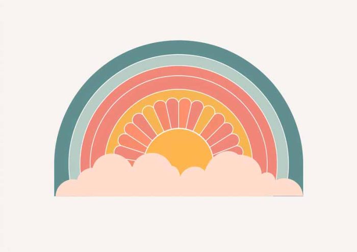 Geometric Minimal Art AI Print Wall Art Poster - Image 1