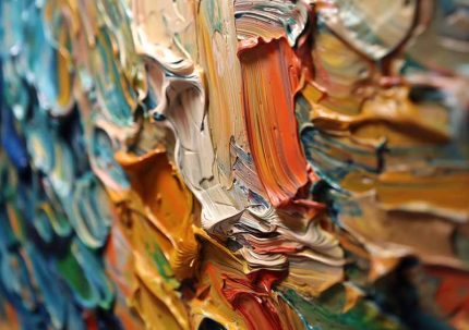 Impasto Oil painting AI Print Wall Art Poster