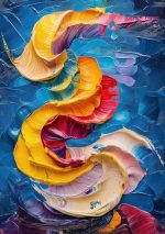 Impasto Oil painting AI Print Wall Art Poster