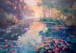 Impressionism Art Wall Art Metal Aluminum Print