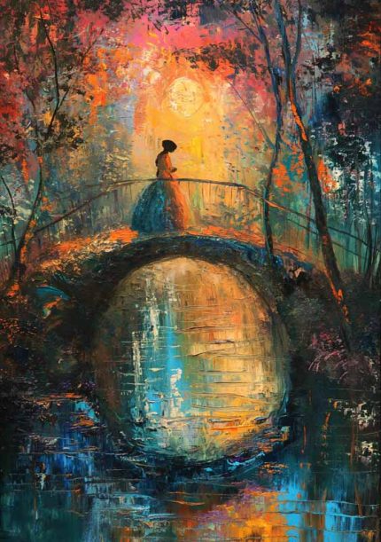Impressionism Art Wall Art Metal Aluminum Print
