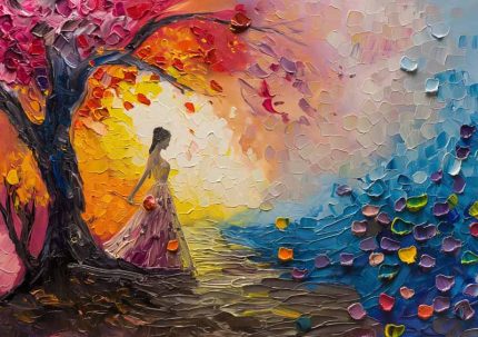 Impressionism Art AI Print Wall Art Poster