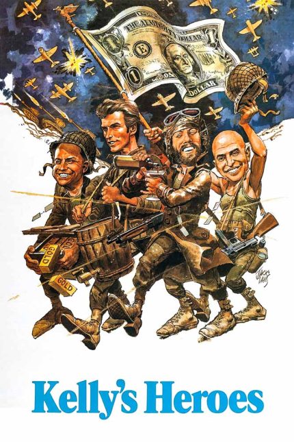 Kelly_s Heroes 1970 Movie Poster Wall Art